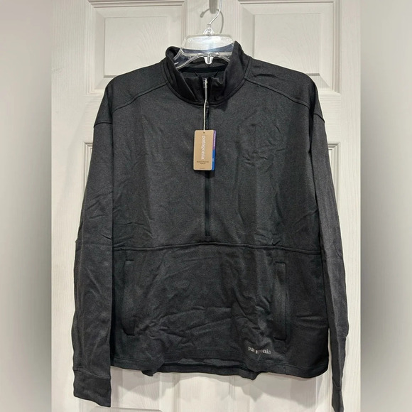 Patagonia Women's M Medium Pack Out Pullover Black X-Dye NWT Jacket - Picture 1 of 13
